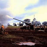 "Fire Mission in the Field - ABtry 6/27th Arty 175mm Gun March 1968"